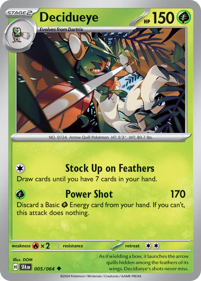 Shrouded Fable Decidueye #5/64